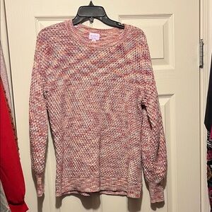 Isabel Maternity Knitted Pink Sweater - Size L